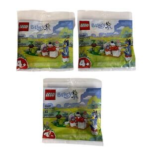 LEGO 30687 Bluey Tea Party 33 pieces Polybag New Lot of 3
